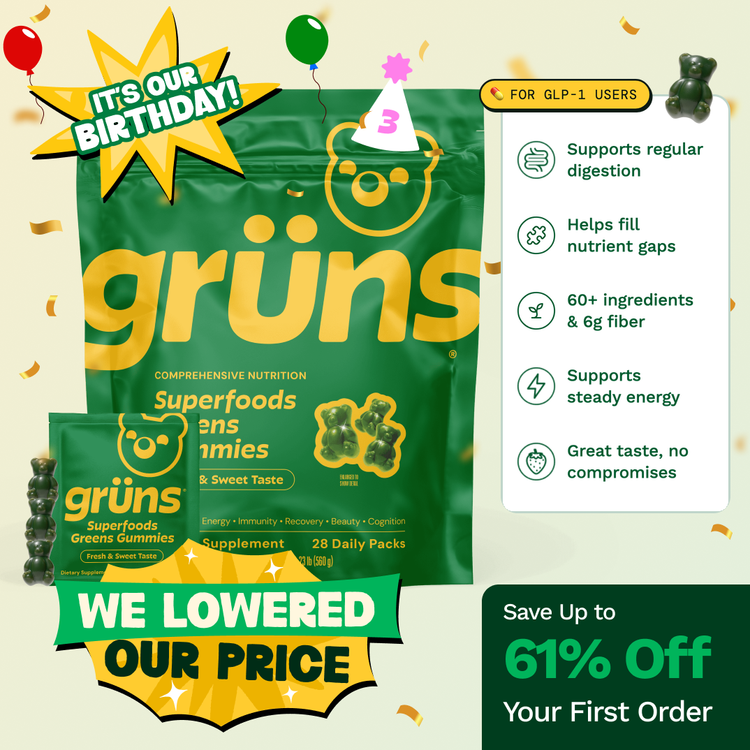 Grüns Superfood Gummies