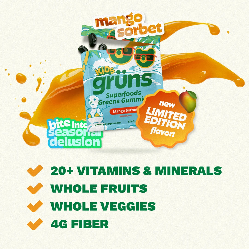 Grüns Kids Mango Sorbet