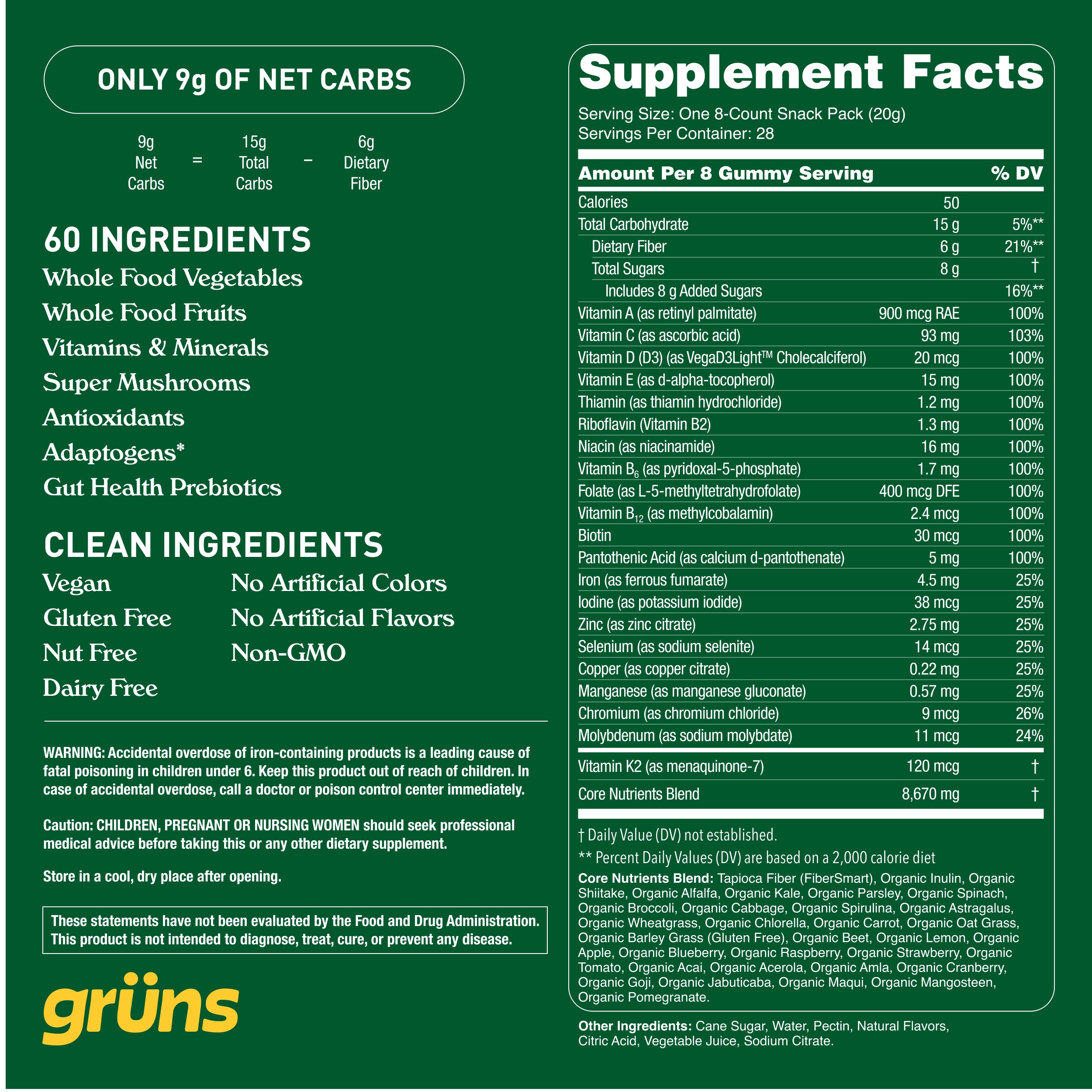 Nütrops Daily Gummies