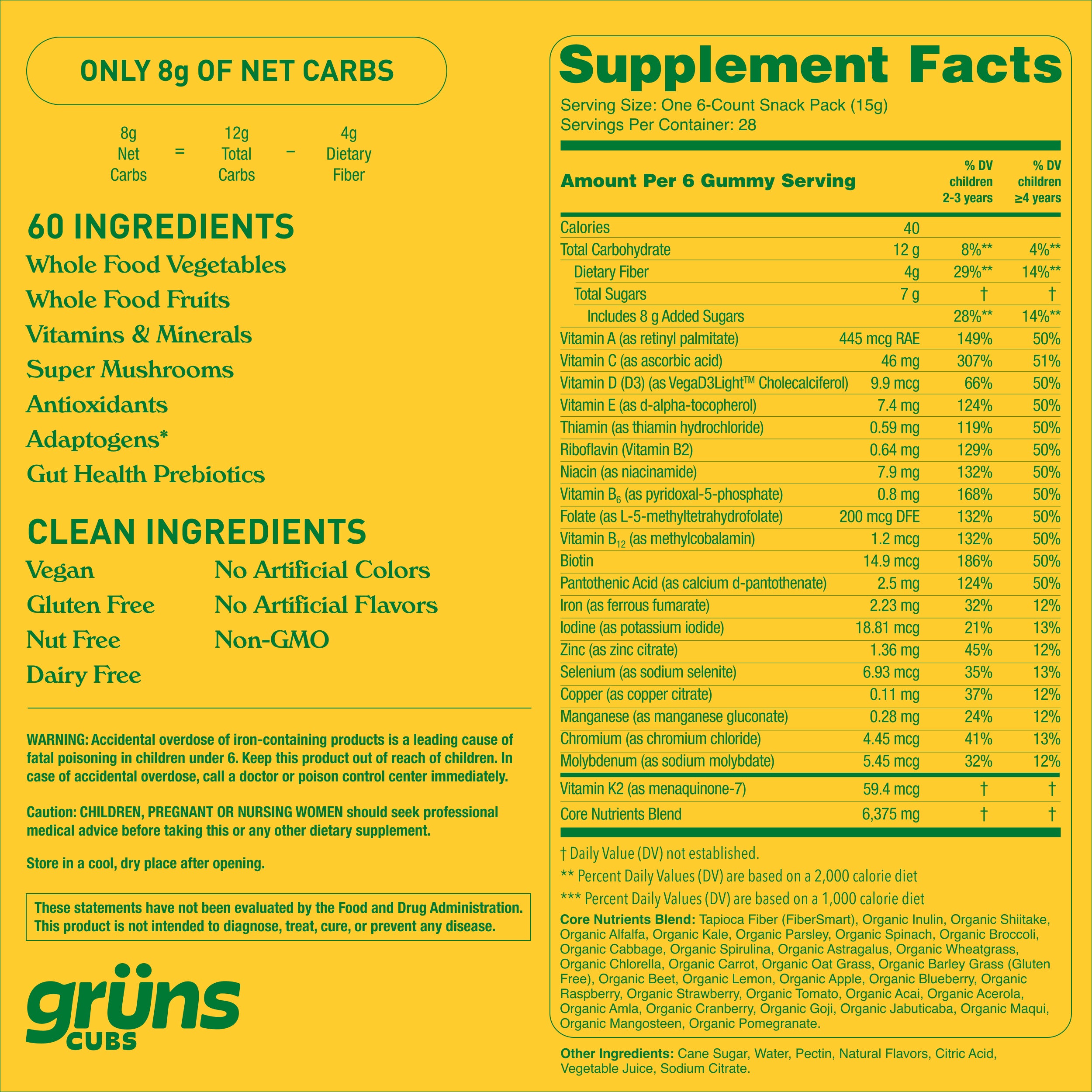 Nütrops Daily Gummies