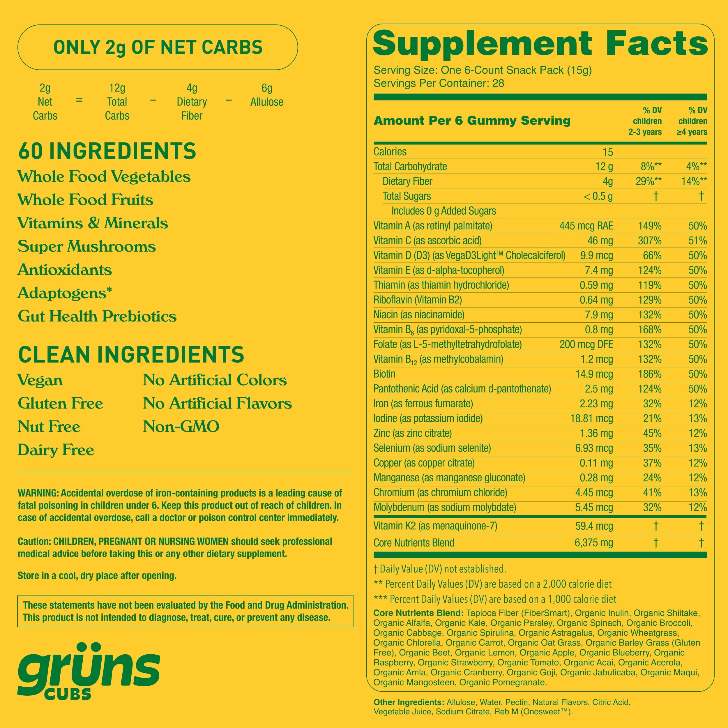 Nütrops Daily Gummies