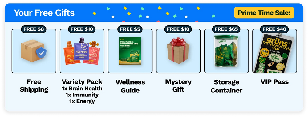 Your free welcome gifts