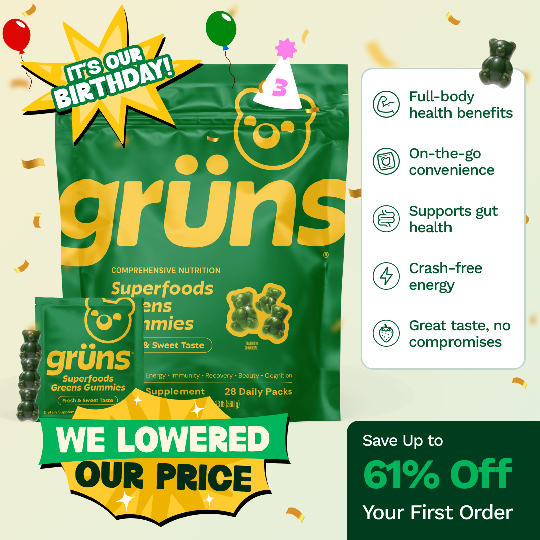 Grüns Superfood Gummies