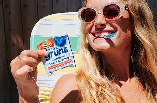 Grüns x Popsicle Firecracker gummies