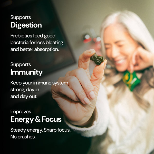 Grüns Supports Digestion, Immunity, and Energy