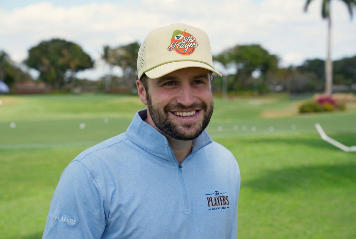 Robby Berger on the course in Flux Footwear