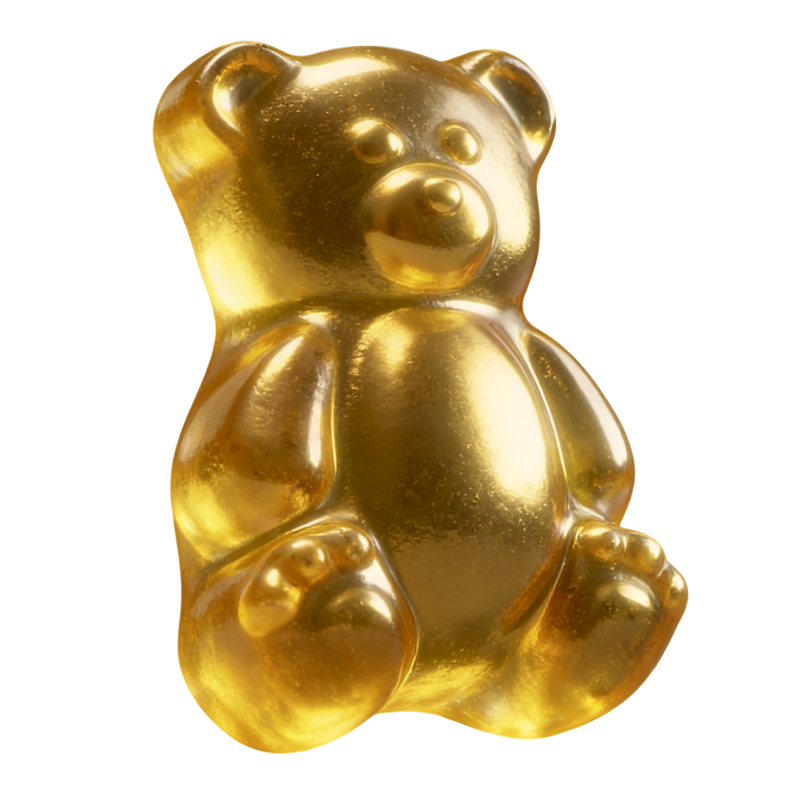 Gold Grüns gummy