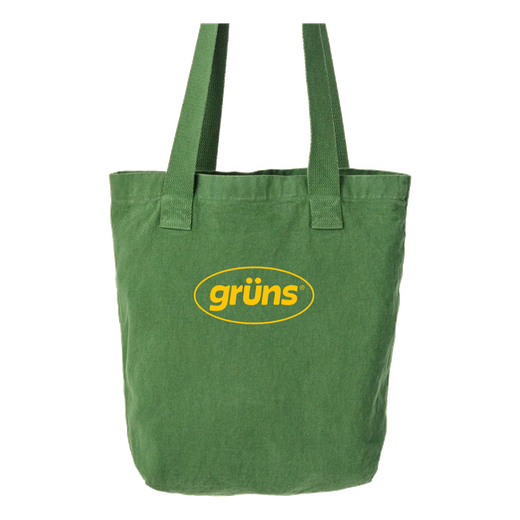 Grüns canvas tote bag