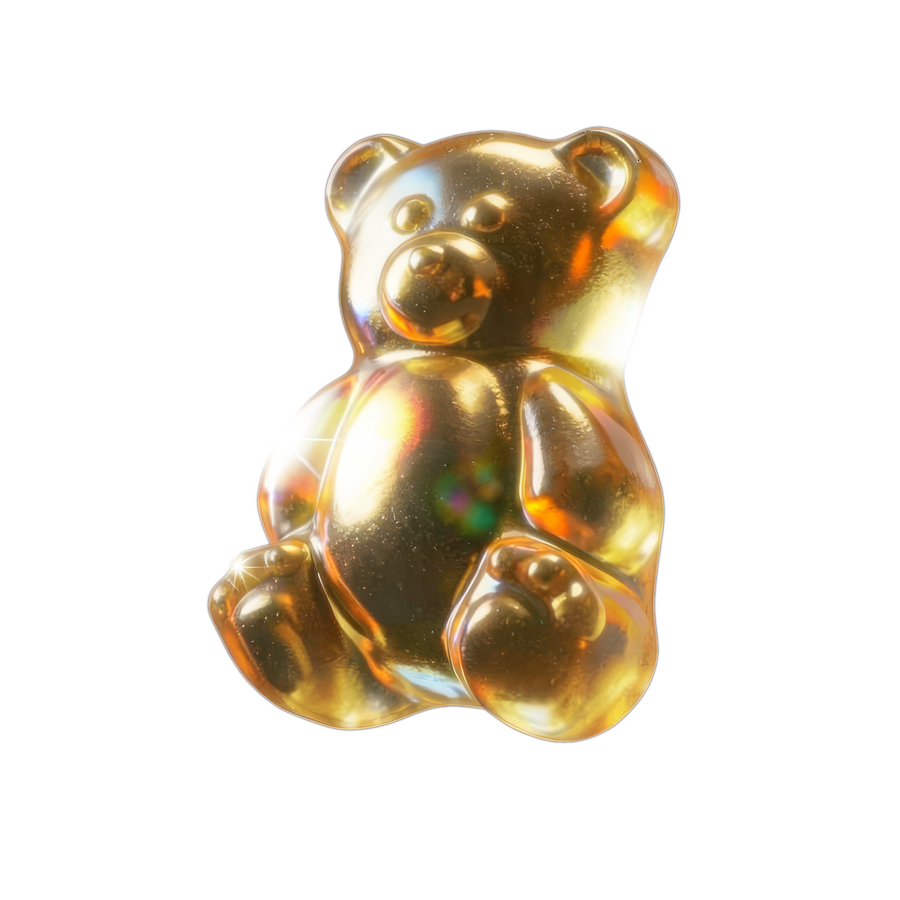 Golden gummy bears