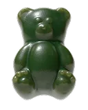 gummy bear that represents 1%